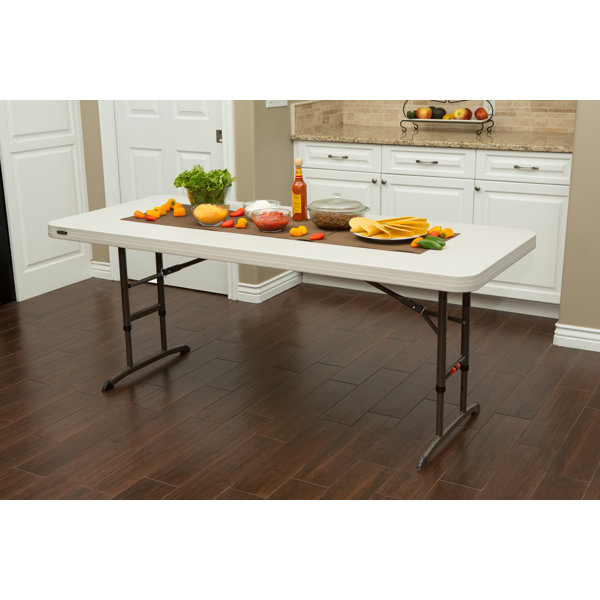 Lifetime Commercial 72" Rectangular Folding Table & Reviews Wayfair